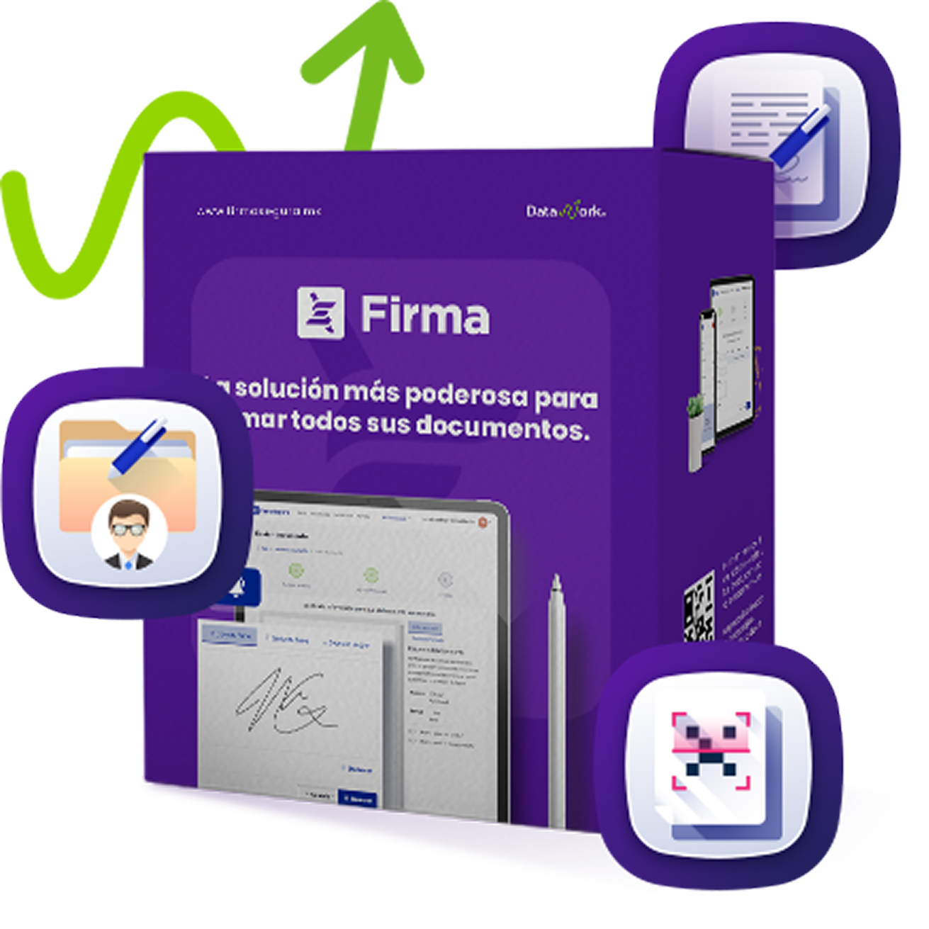Paquete del software Datawork® Firma Segura